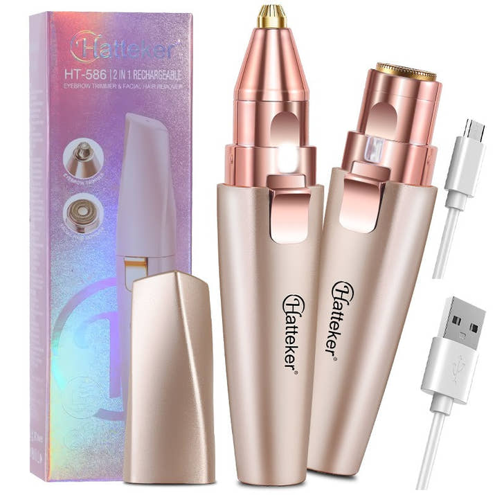 2 In 1 Electric Eyebrow Trimmer