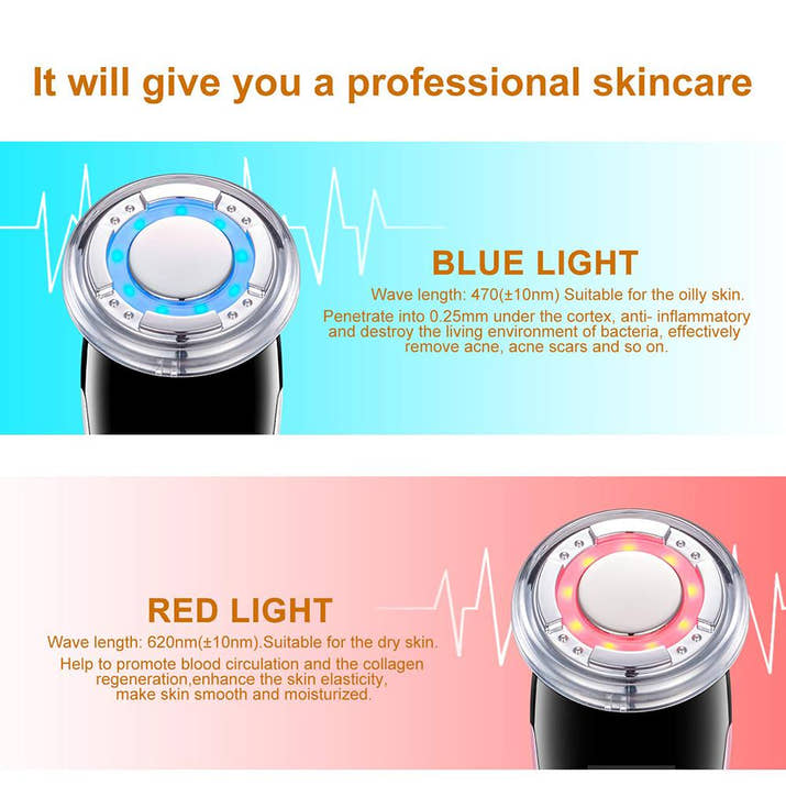 Anti-Aging LED Light Therapy Massager
