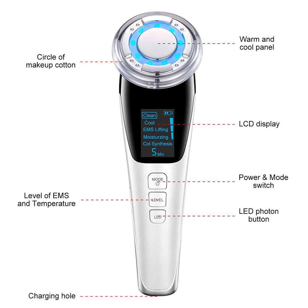Anti-Aging LED Light Therapy Massager