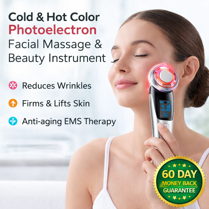 Anti-Aging LED Light Therapy Massager