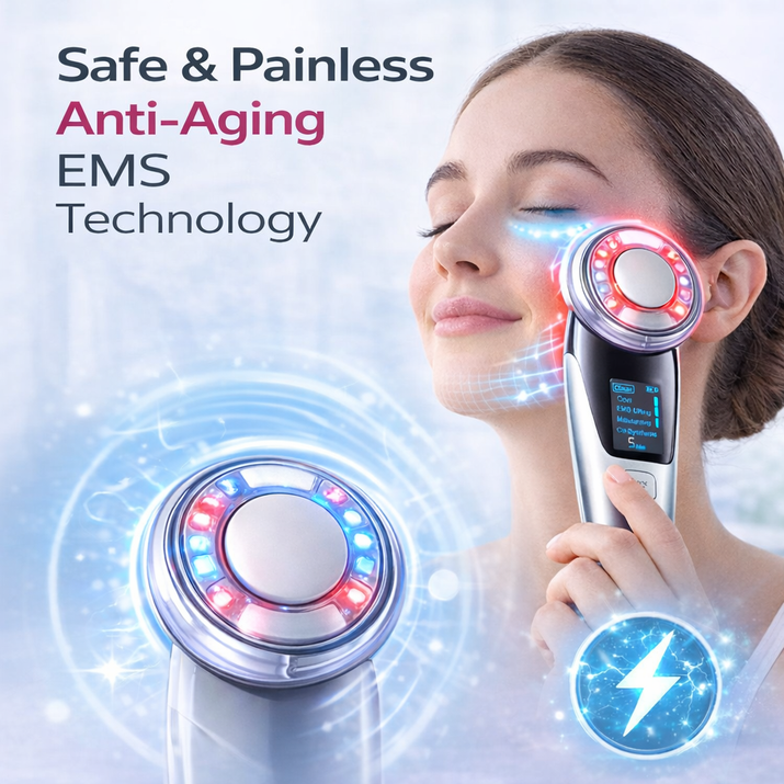Anti-Aging LED Light Therapy Massager