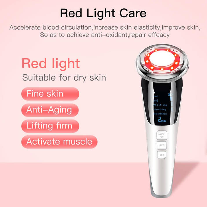 Anti-Aging LED Light Therapy Massager