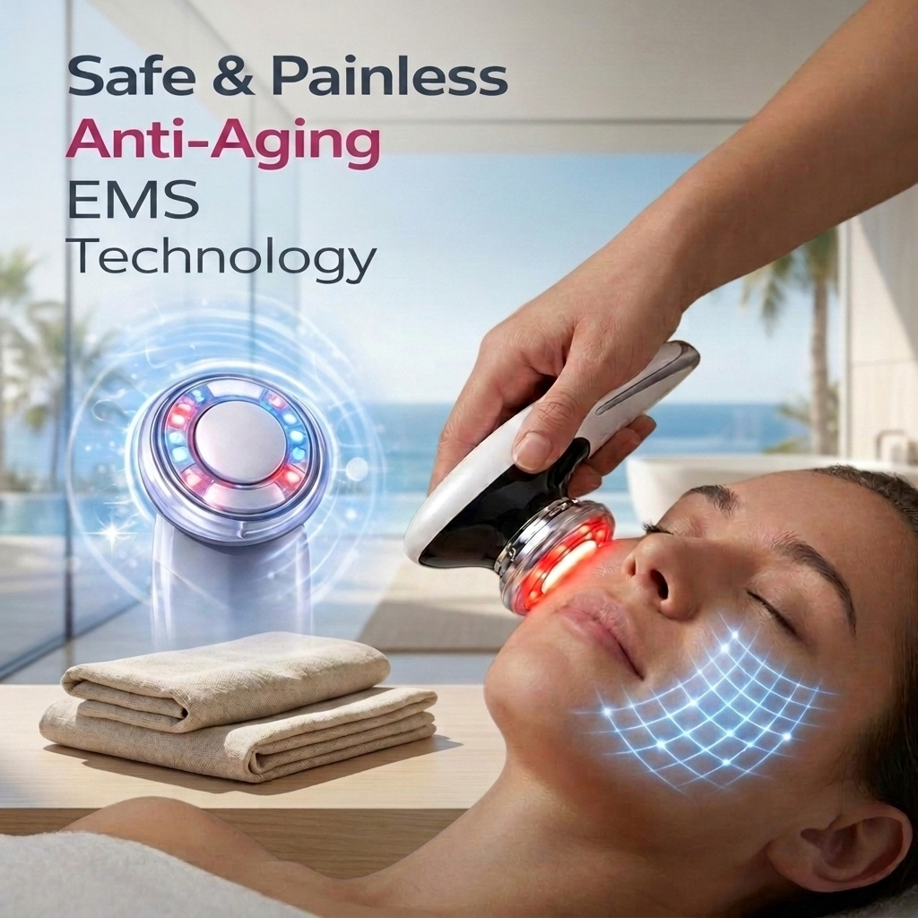 Anti-Aging LED Light Therapy Massager